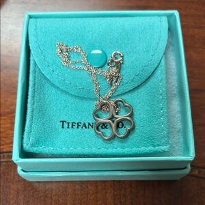 Tiffany & Co. Silver Clover Necklace